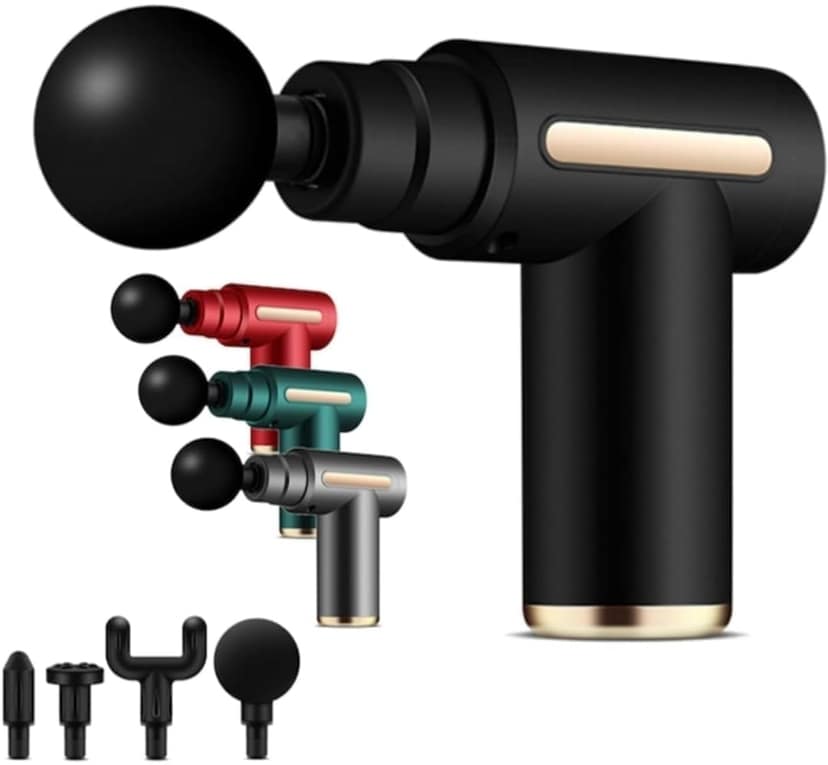 Massage Gun for Pain Relief Body, Neck, Shoulders, Back, Arms & Feet Massager- 6 Speed Settings Full body gun massager Handheld massager (multi colour) view 2