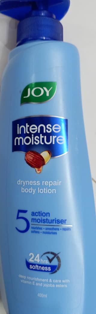 Joy intense moisture dryness repair body lotion