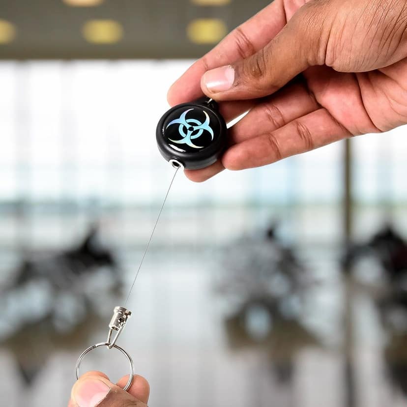 Safety Anti-Lost Retractable Key Chain (1 Pc / Big) view 3