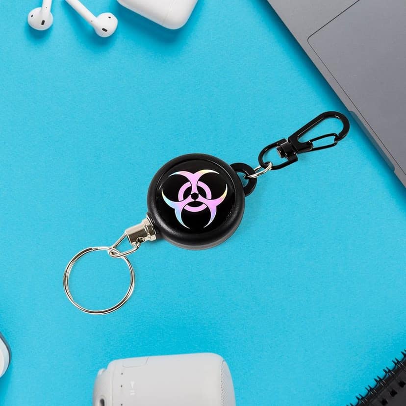 Safety Anti-Lost Retractable Key Chain (1 Pc / Big) view 4