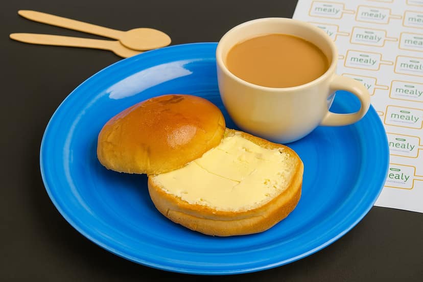 Chai with bun maska