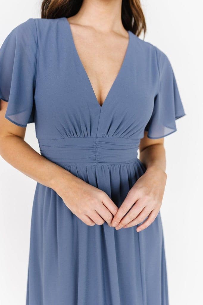 Elchic High Waist Georgette Maxi Dress view 3