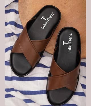 INFINITRENZ - Brown Men's Sandals