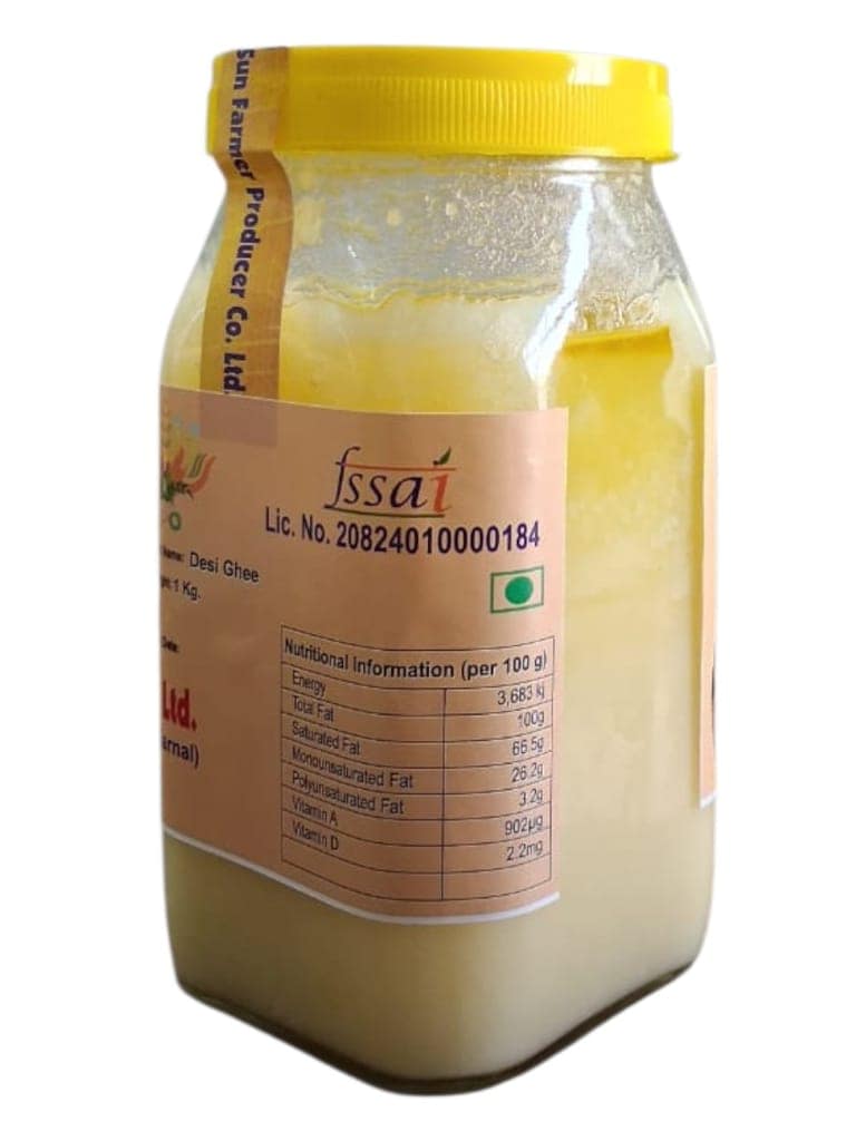 100% Pure Desi Cow Ghee - 1 Ltr view 4