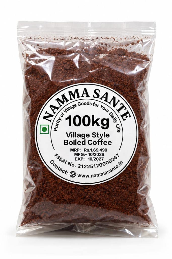 Village Style Boiled Coffee, Karnataka Village Coffee Powder view 5