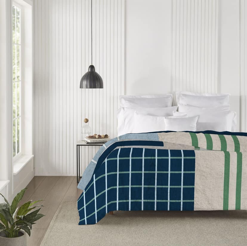 Trident Home Essential Double Size Blanket, 100% Micro Polyester, King Bed Blanket, 2.5kg-Ellis view 2