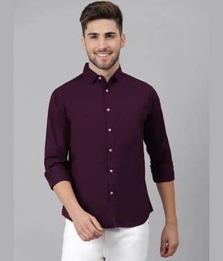 Dennis Lingo - Black 100% Cotton Slim Fit Men's Casual Shirt ( Pack of 1 )