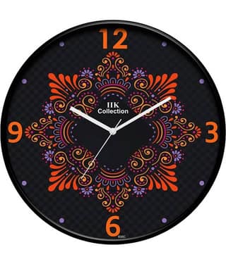 IIK COLLECTION - Circular Analog Wall Clock