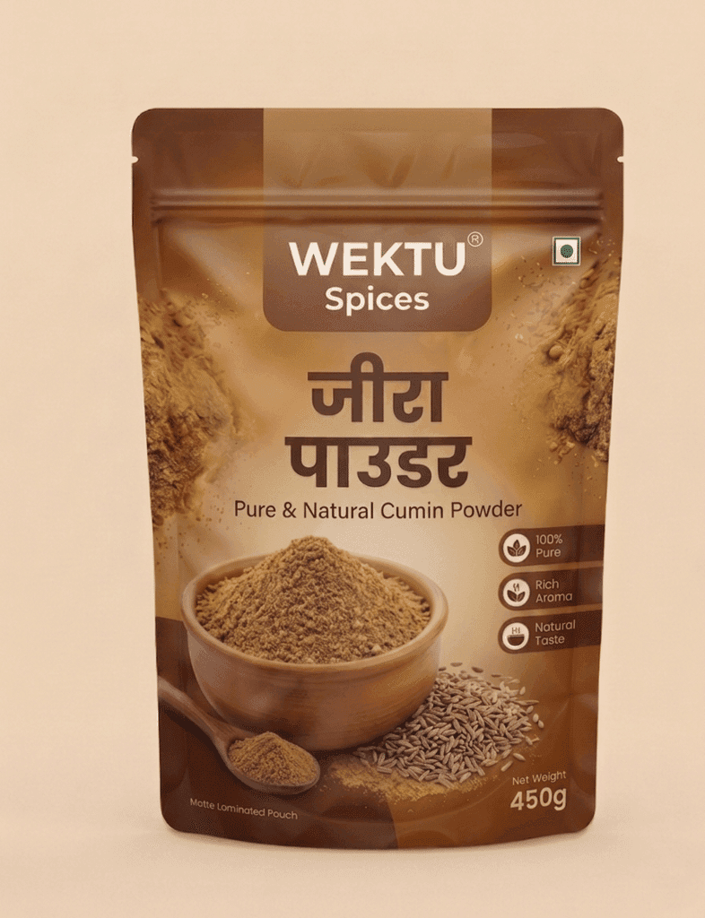 Wektu Spices Pure & Natural Cumin Powder (Jeera Powder).