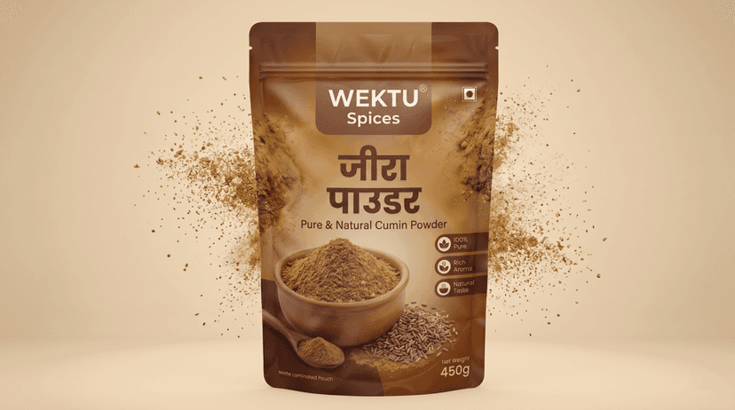 Wektu Spices Pure & Natural Cumin Powder (Jeera Powder). view 5