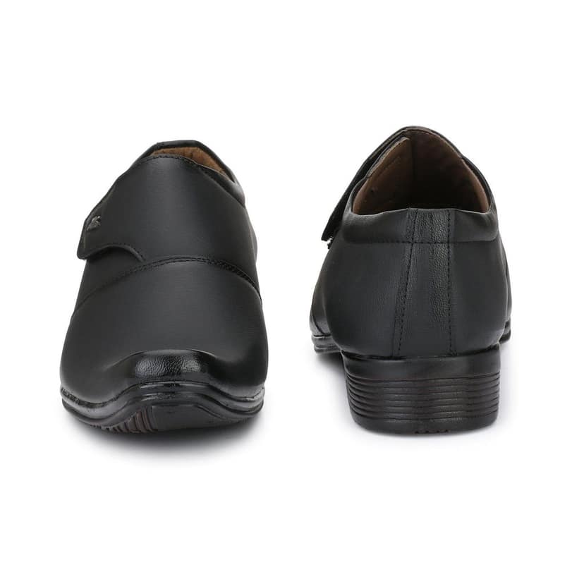 Fashion World Men's Faux Leather Black Formal Shoes (1031)/ Best Office Shoes view 3