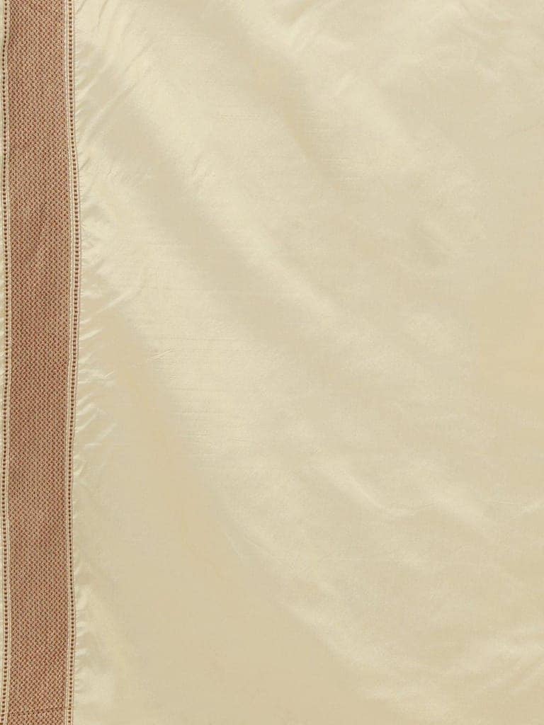 Women's Yellow Woven Design Soft Silk Saree view 5