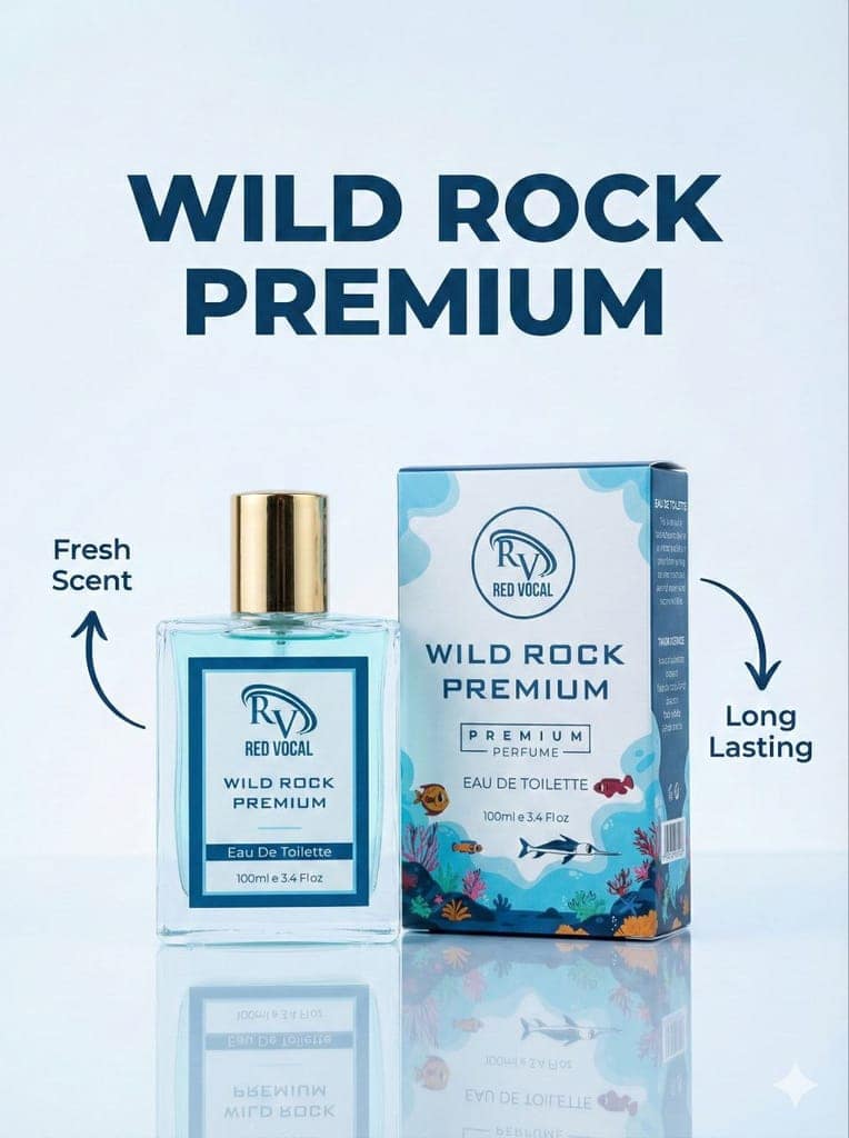 Red Vocal Wild Rock Premium Eau De Toilette for Men – 100ml, Bold & Long-Lasting view 6