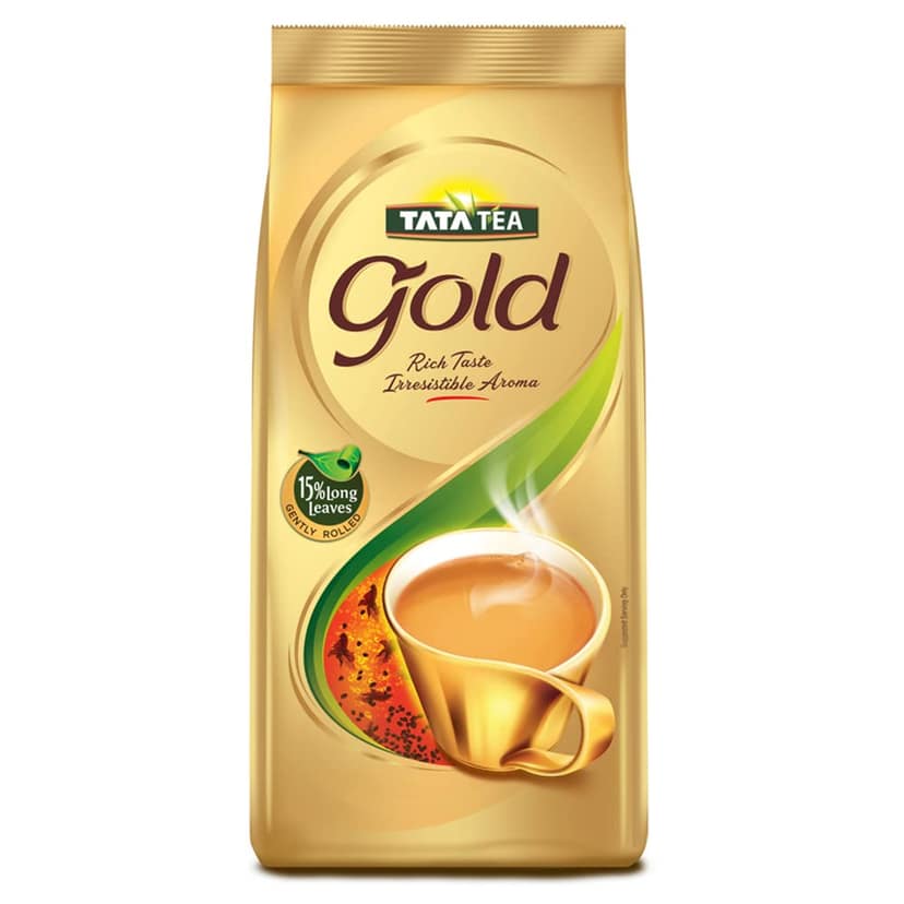 Tata Tea Gold, Assam Teas With Gently Rolled Aromatic Long Leaves, Rich & Aromatic Chai, Black Tea, 500G view 2