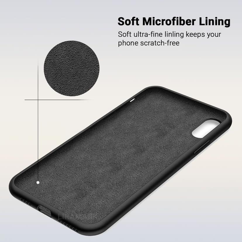 LIRAMARK Liquid Silicone Soft Back Cover Case for Apple iPhone XR (6.1 inch) view 6