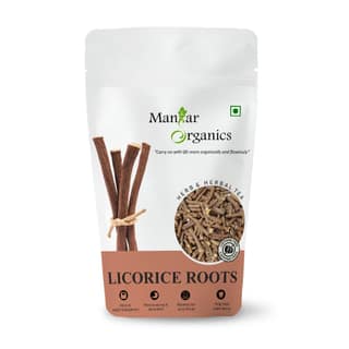 ManHar Organics Mulethi Sticks (Licorice) 500gm | 100% Natural & Edible | Ayurvedic Herb for Immunity, Cough & Digestion