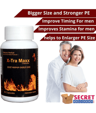 Natura Herbal Size & stamina Booster (60 Capsules)-1bottle 60 no.s Unflavoured