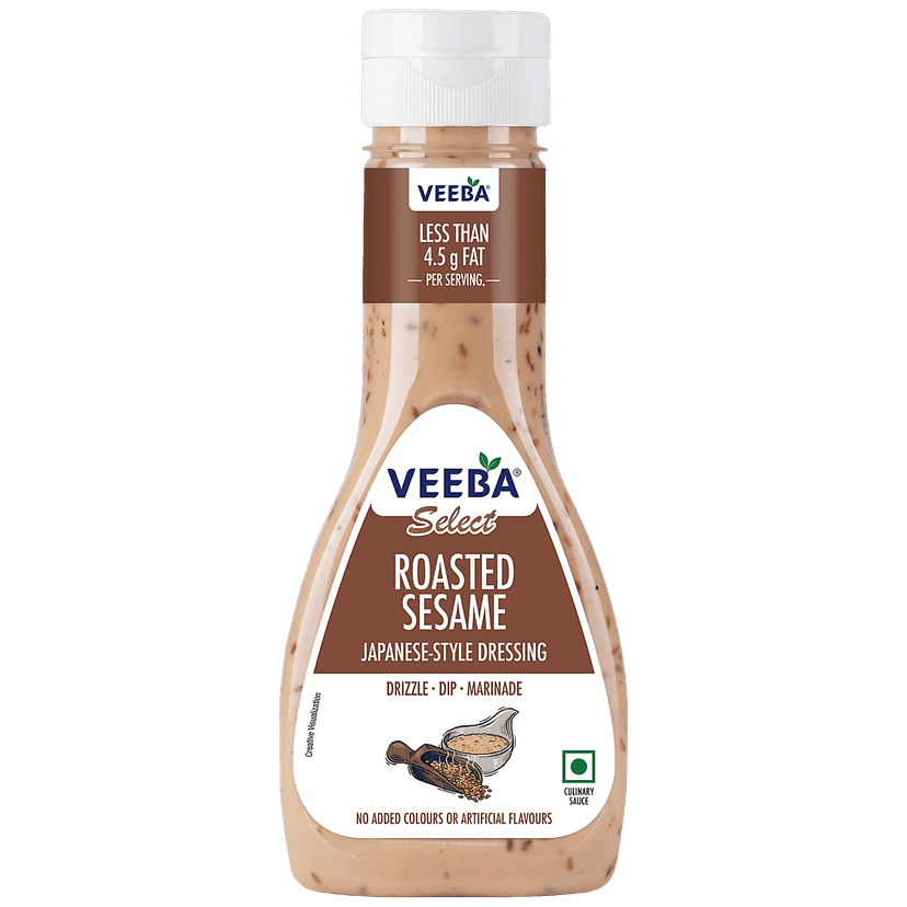 Veeba Roasted Sesame Japanese Style Dressing, 315 G Pet Jar view 2