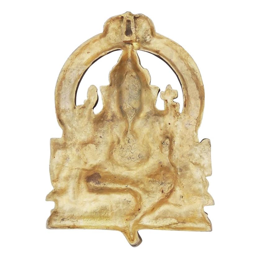 Brass Showpiece Ganesh Ji God Idol Statue (BSMAS1640 D) view 3