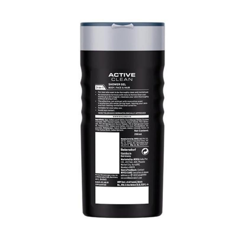 Nivea Men Active Clean 250 Ml view 2