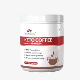 VitaOne Instant Keto Coffee Mix for Energy & Weight Support