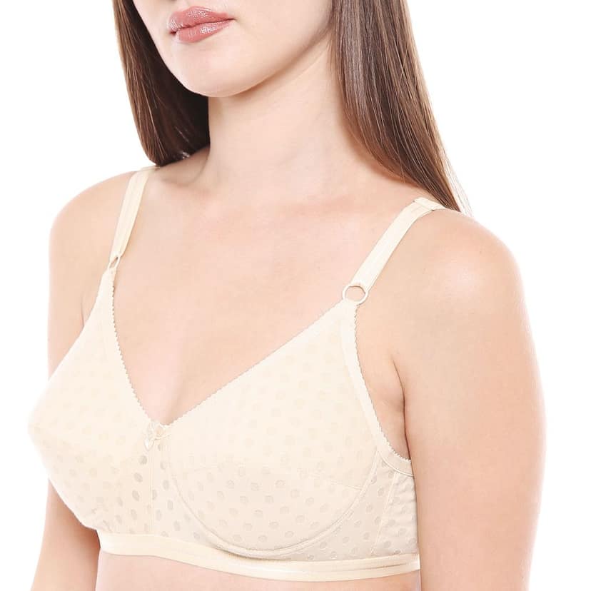 Bodycare Polycotton Padded Non wired Tshirt Bra-Pack of 3 view 5