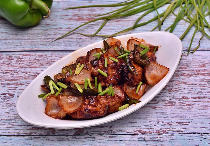 Chilli paneer dry