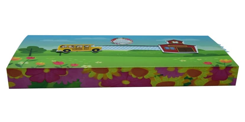 Razzle Dazzle Crayons & Eraser Chocolate view 4