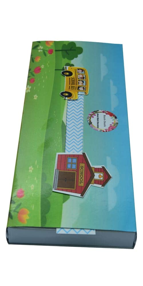 Razzle Dazzle Crayons & Eraser Chocolate view 5