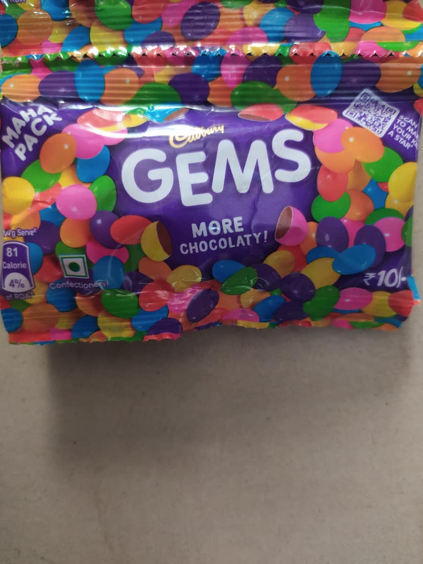 Cadbury Gems More Chocolaty!