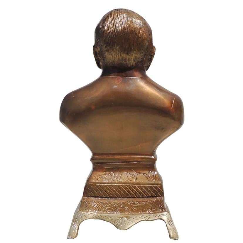 Brass Showpiece Ambedker Statue - Great Leader Home Decor, Height : 12 Inch (BSMAS1551 A) view 3