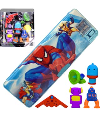 Eraser + Pencil Box Pouch Cases