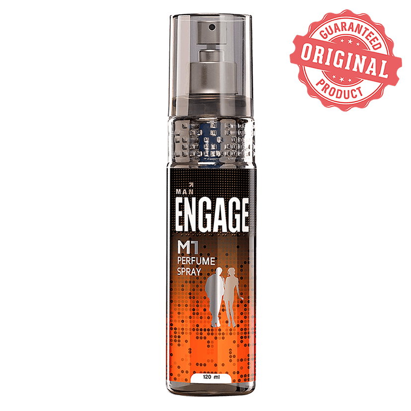 Engage M1 Perfume Spray - Fresh & Long Lasting Fragrance, For Men, 120 Ml