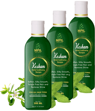 MPIL Wellness Nourishment Shampoo & Conditioner 200 ( Pack of 3 )