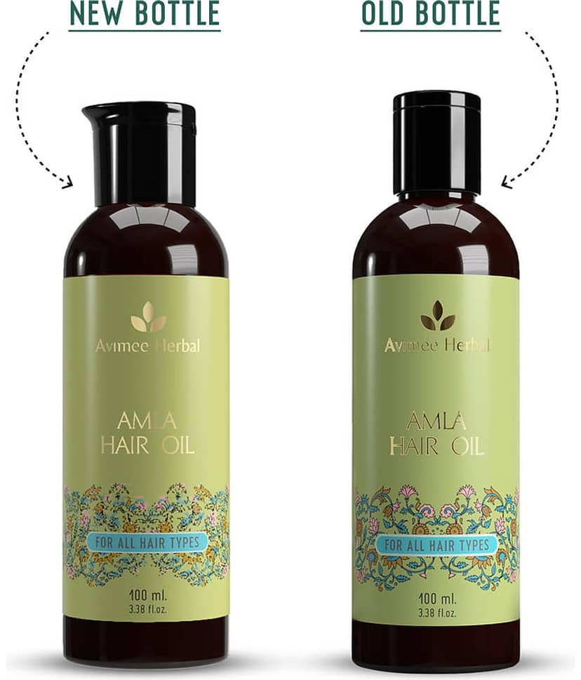 Avimee Herbal Amla Hair Oil Enriched with Vitamin C & Antioxidants For Healthy Hair Growth 100 ml, (Pack of 1) view 2