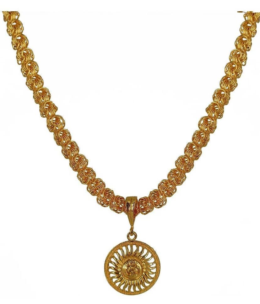JIPPA - Gold Pendant set ( Pack of 1 ) view 2