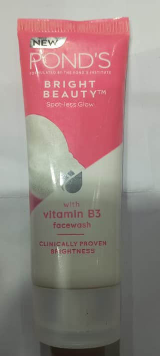 Ponds bright beauty spot less glow vitamin B3 face wash 100 g