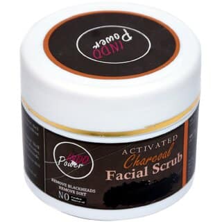 Indopower Add164-activated Charcoal Facial Scrub 100g.