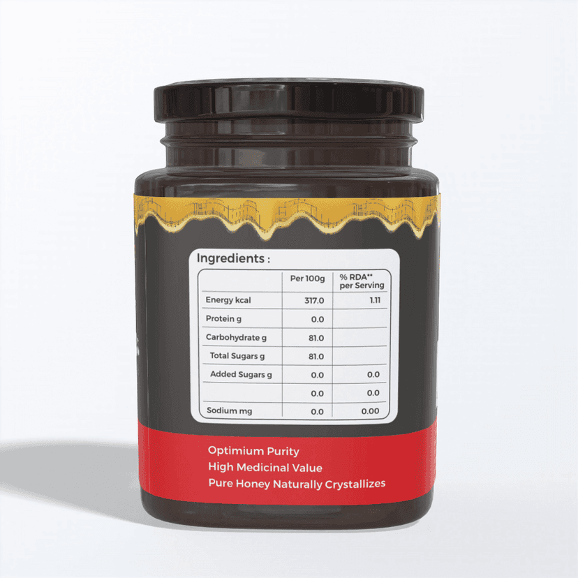 Nexra Coriander Honey 500g | Pure & Natural Sweetener | Rich in Flavor & Nutrients | Supports Digestion & Immunity view 2
