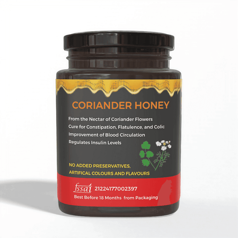 Nexra Coriander Honey 500g | Pure & Natural Sweetener | Rich in Flavor & Nutrients | Supports Digestion & Immunity view 3