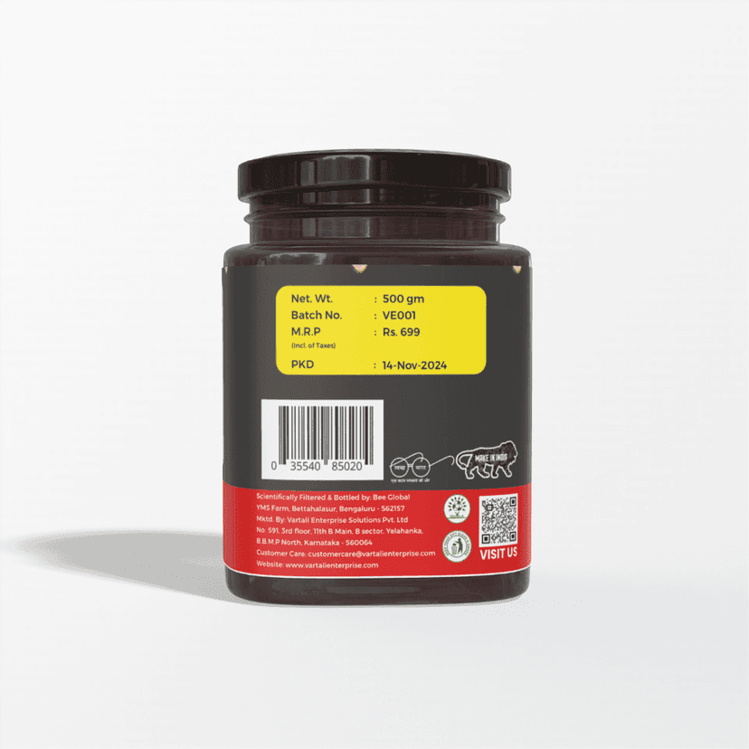 Nexra Coriander Honey 500g | Pure & Natural Sweetener | Rich in Flavor & Nutrients | Supports Digestion & Immunity view 4