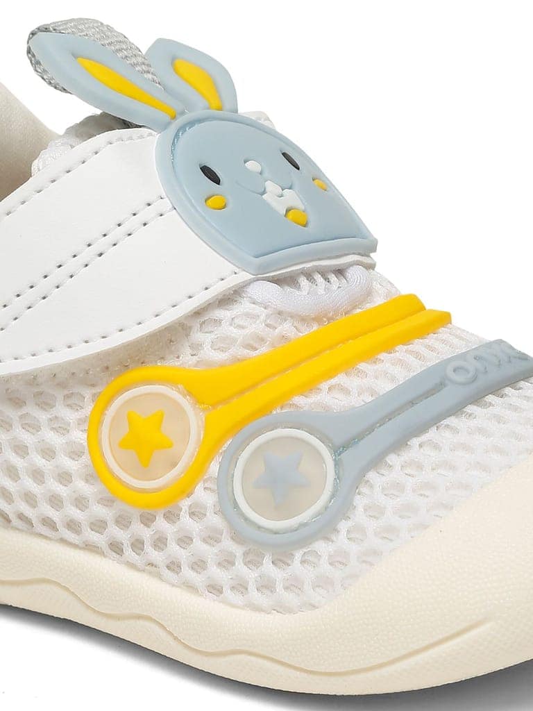 Fluffy Toddlers' First Step Shoes - Grey (Unisex) view 2