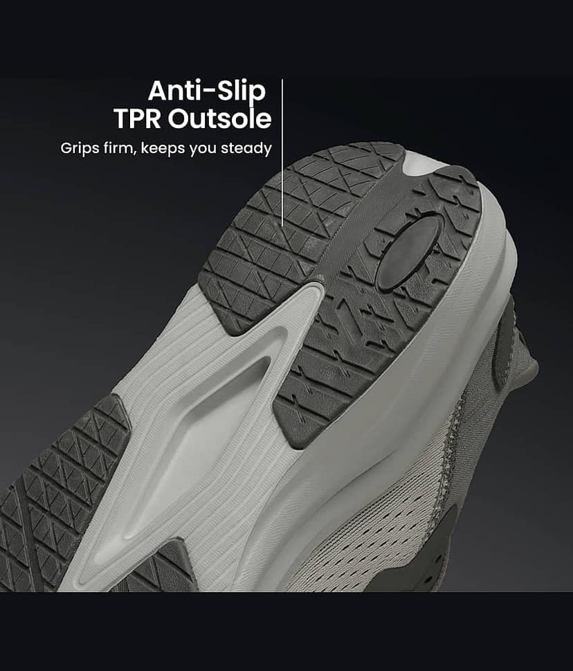Cult Zeon Gray Men's Sports Running Shoes view 5