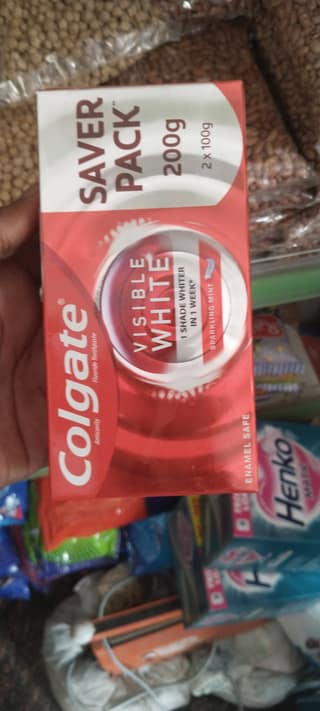 Colgate visible white