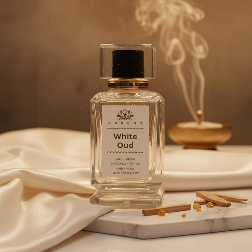 Essent Perfumes White Oud Eau de Parfum (EDP) – Smooth White Oud Woody Long Lasting Perfume – Unisex Fragrance view 3