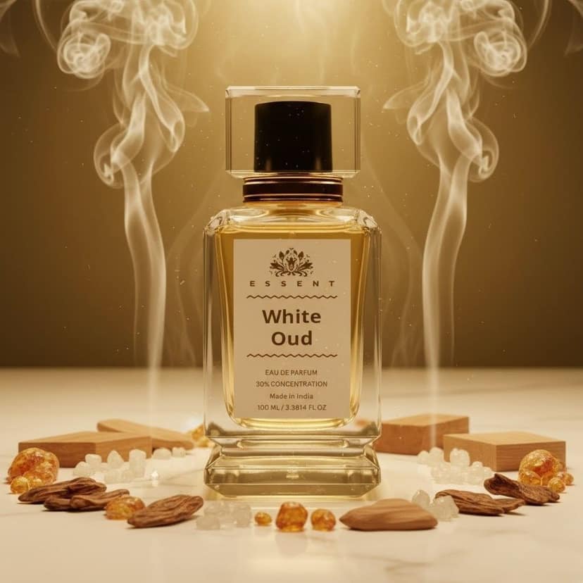 Essent Perfumes White Oud Eau de Parfum (EDP) – Smooth White Oud Woody Long Lasting Perfume – Unisex Fragrance view 4