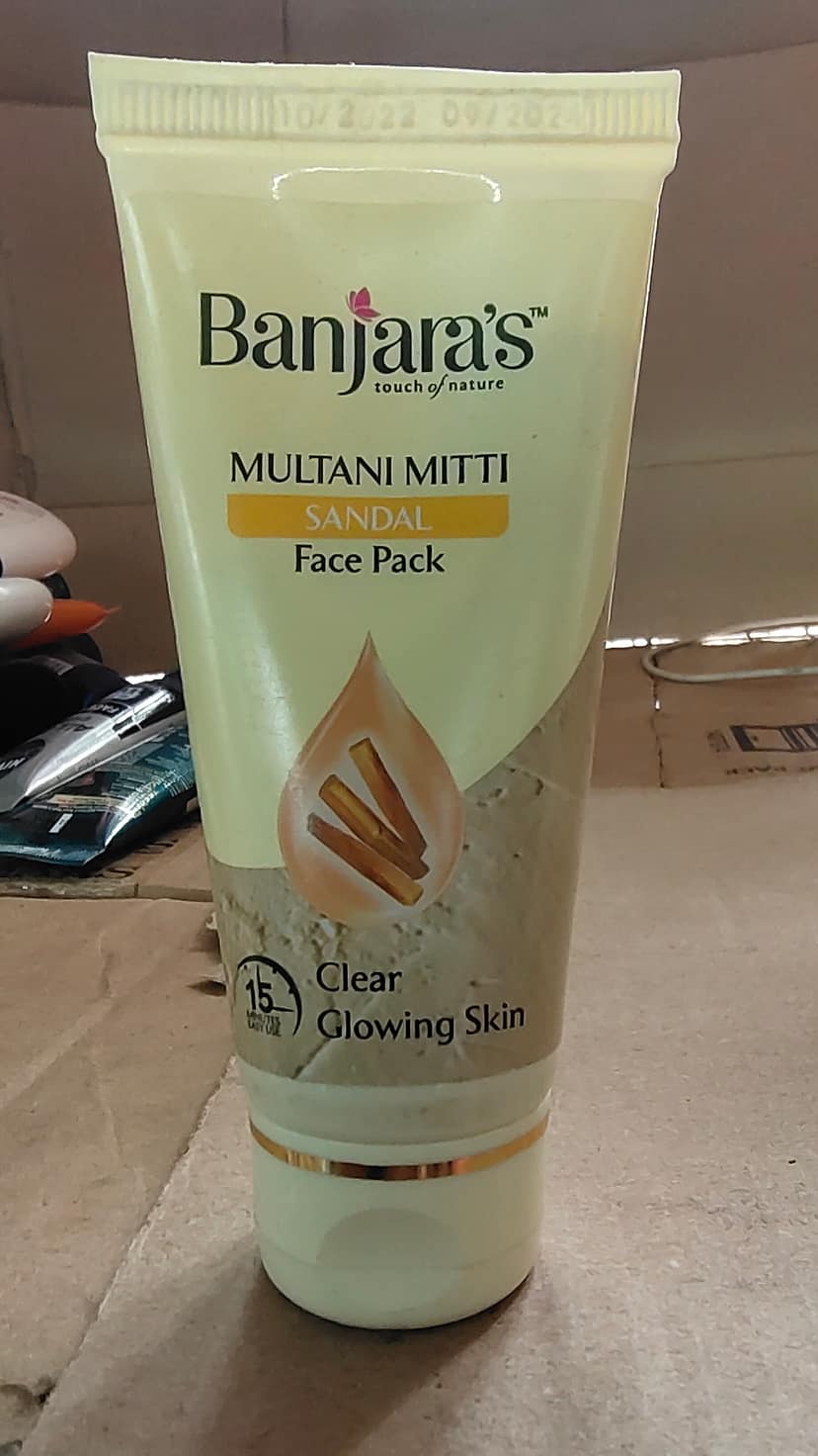 Banjaras multani mitti sandal face pack
