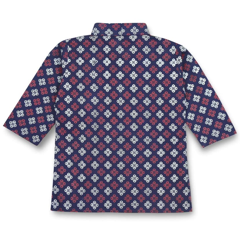 mustmom Rice Ceremony Full Sleeve Cotton Ethnic Dress Kids Lungi Dhoti Kurta Set for Boy view 2