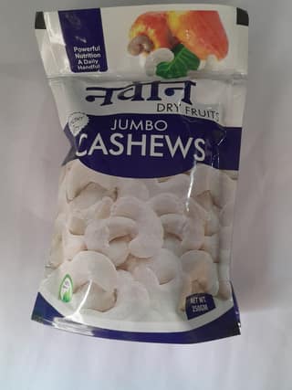 ABHAY-MANI Premium Cashew Nuts - Jumbo Size (W180 Grade)
