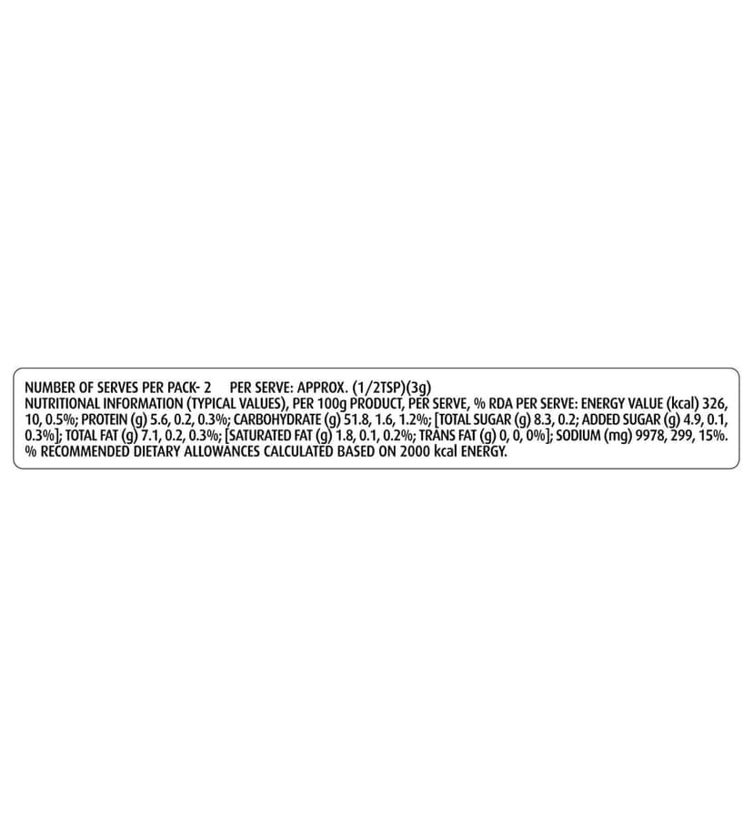 Temptin Peri Peri Masala Seasoning Spice | 7g X 40 Pack | 280g | for Pizzas, Pastas, Fries, Pakodas, Salads | And Many More view 8